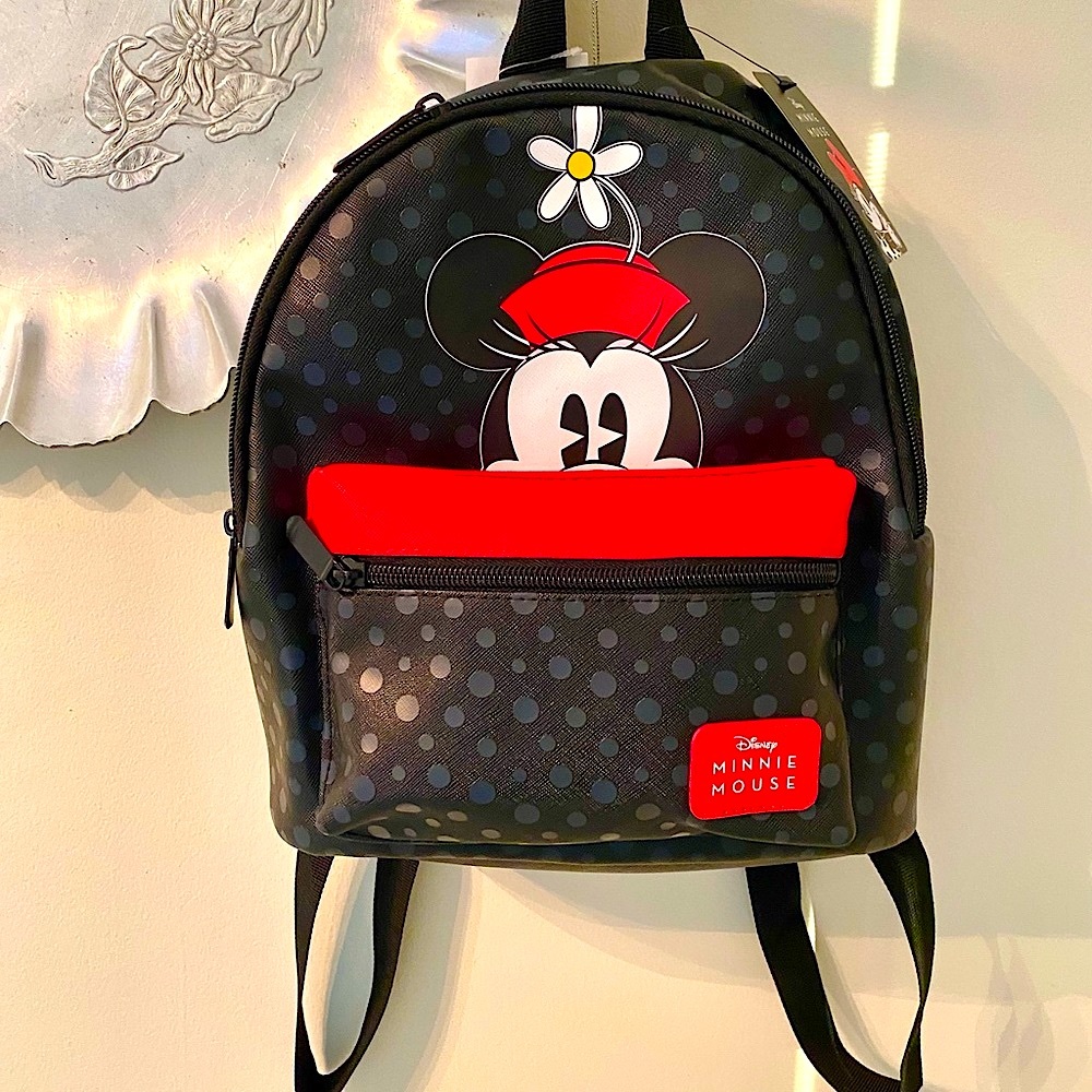 Disney Minnie Mouse Character Backpack, NEW - Picture 10 of 14